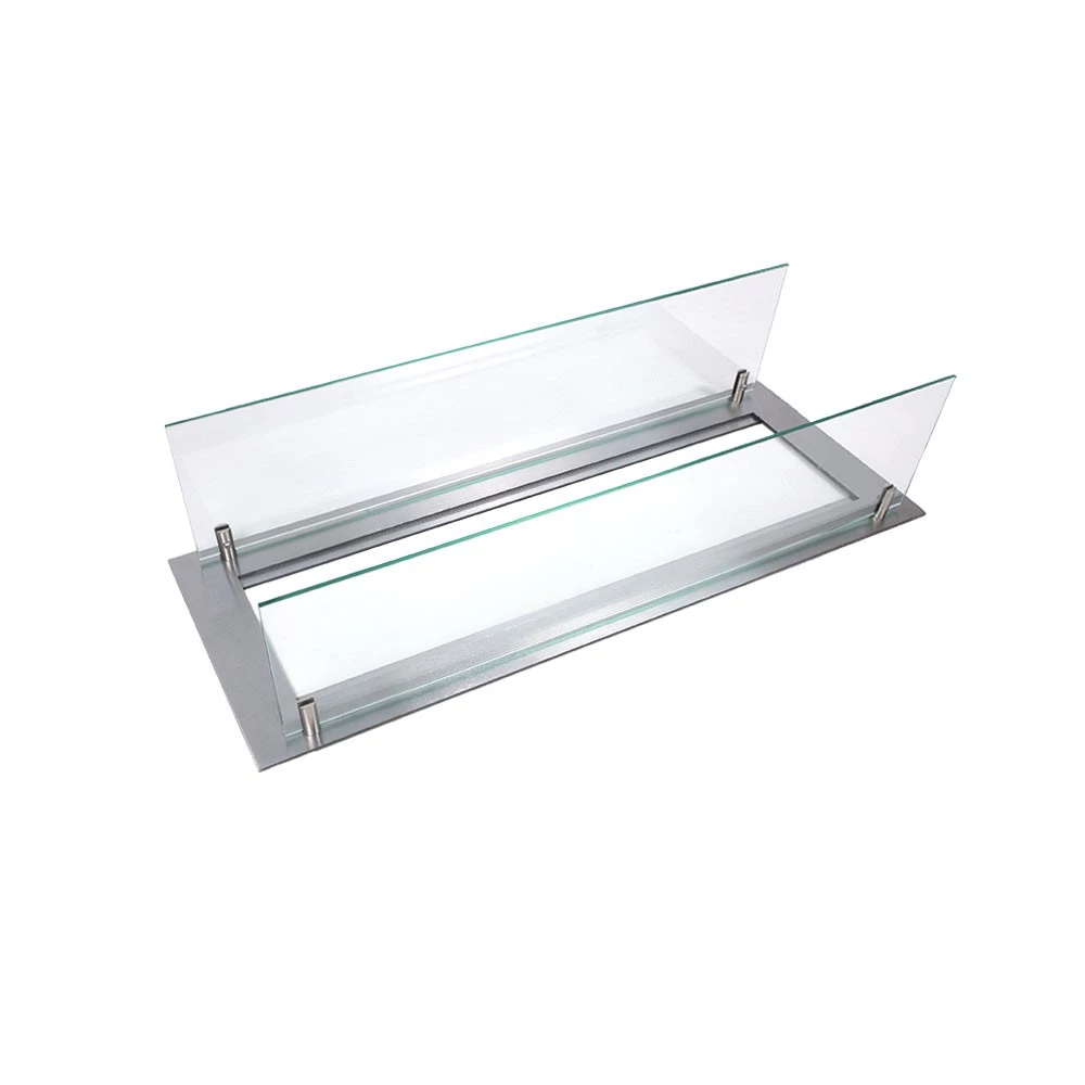 inbouwprofiel voor 60 cm brander | | Bouwmaterialen voor een bio-ethanol haard | Staal