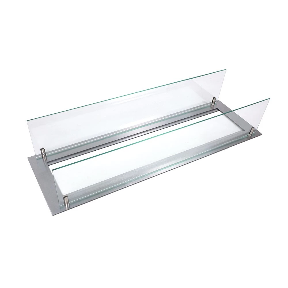 Inbouwprofiel voor brander 80 cm | ScandiFlames | Bouwmaterialen voor een bio-ethanol haard | Staal
