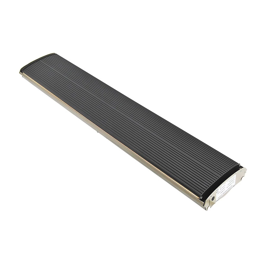 Heatbar 2400 | Heation | Hangende elektrische terrasverwarmer , Muur-gemonteerde elektrische terrasverwarmer | Zwart