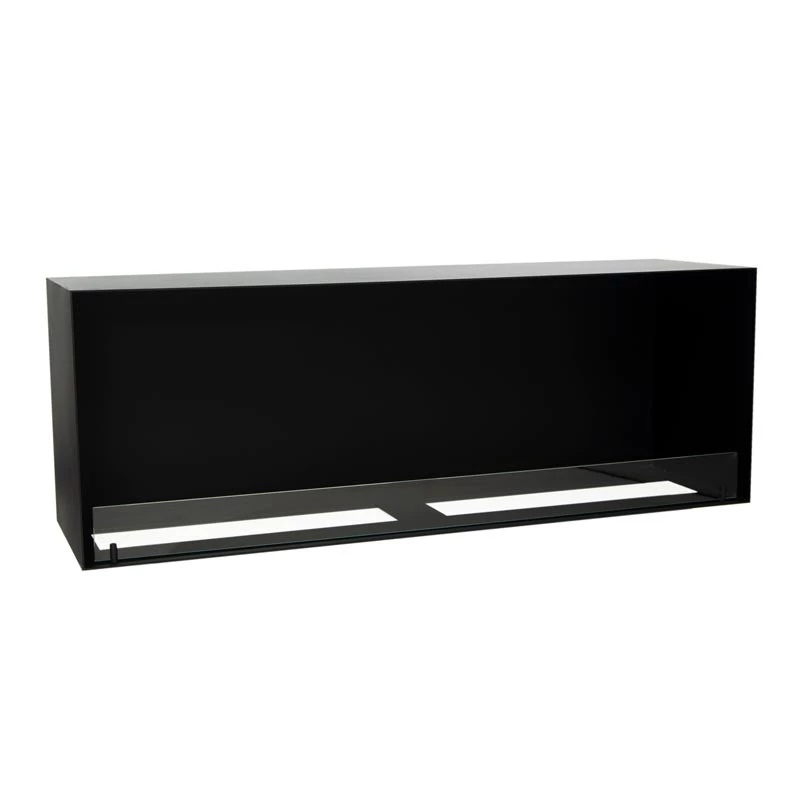 Foco One 1400 Double | Foco | 1-zijdige inbouw bio-ethanol haard | Zwart