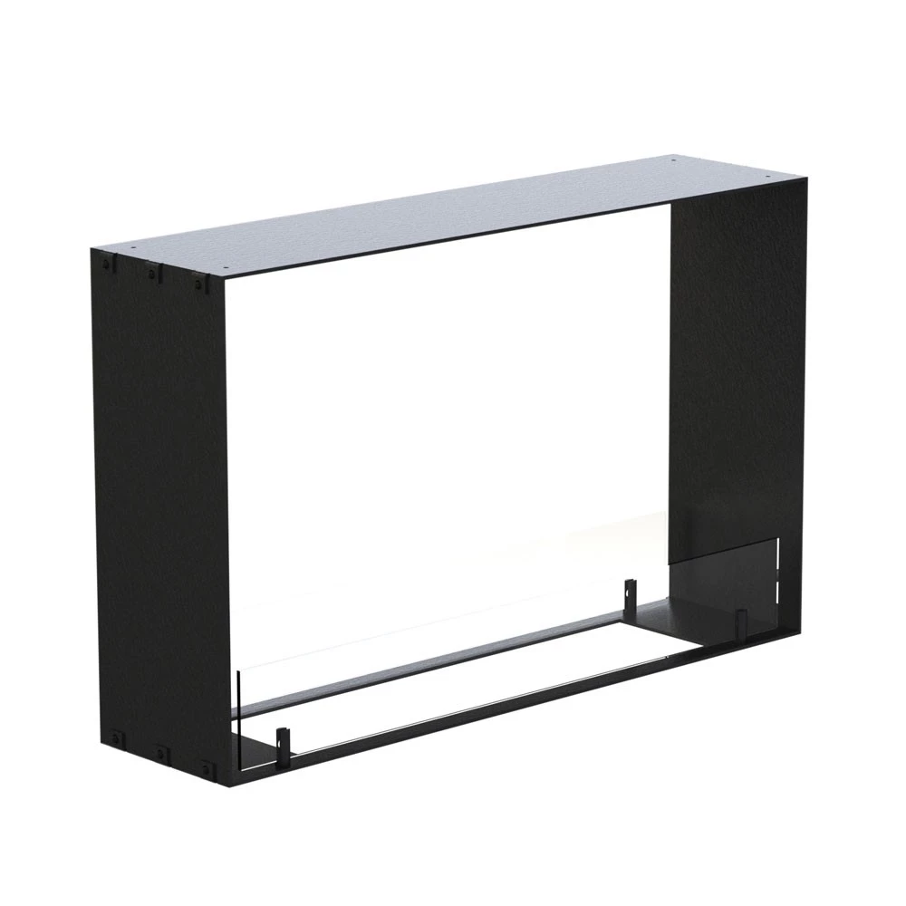 Foco Two 800 Slim | Foco | 2-zijdige inbouw bio-ethanol haard | Zwart