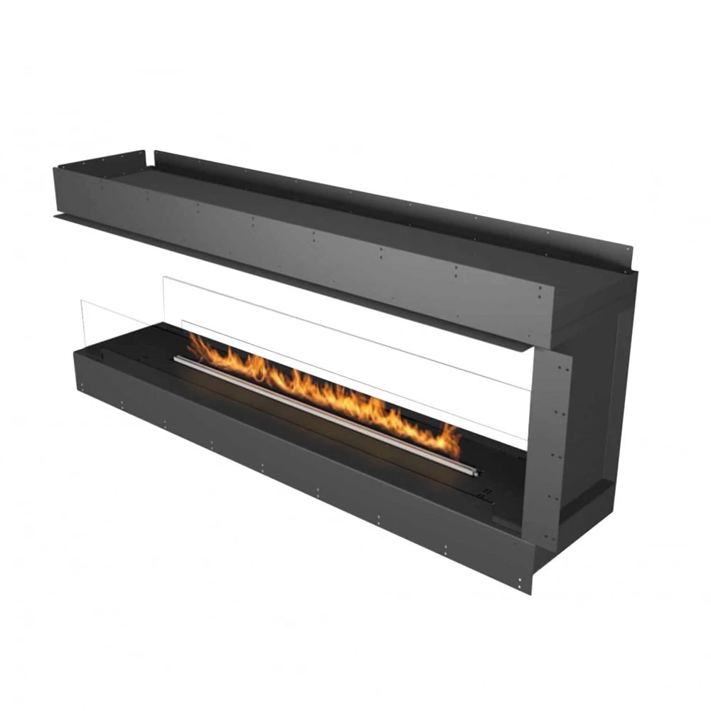 Forma 1800 Room Divider | Planika Fires | kamerverdeler haard | driezijdige haard | bioethanol haard