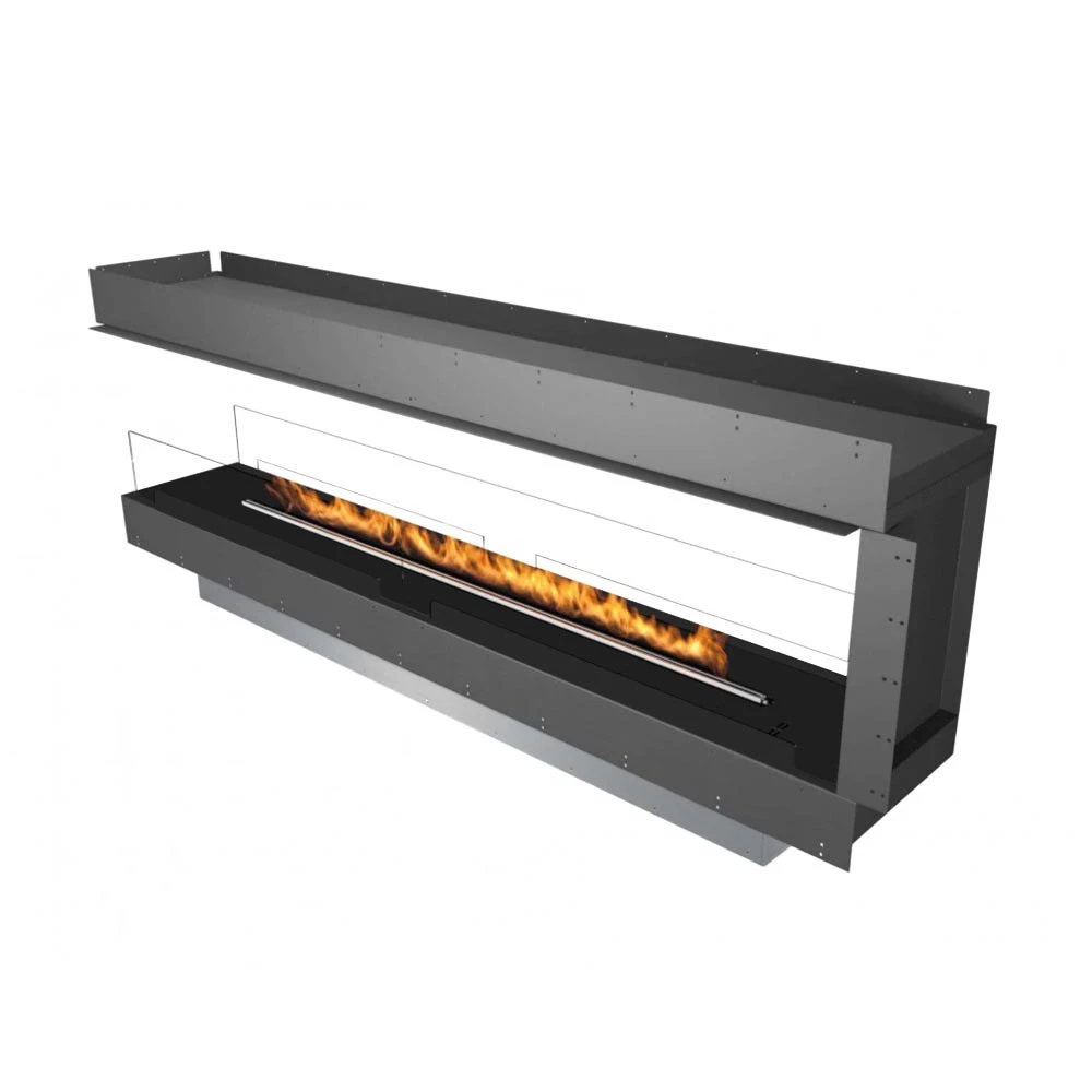 Forma 2300 Room Divider | Planika Fires | kamerverdeler haard | driezijdige haard | bioethanol haard