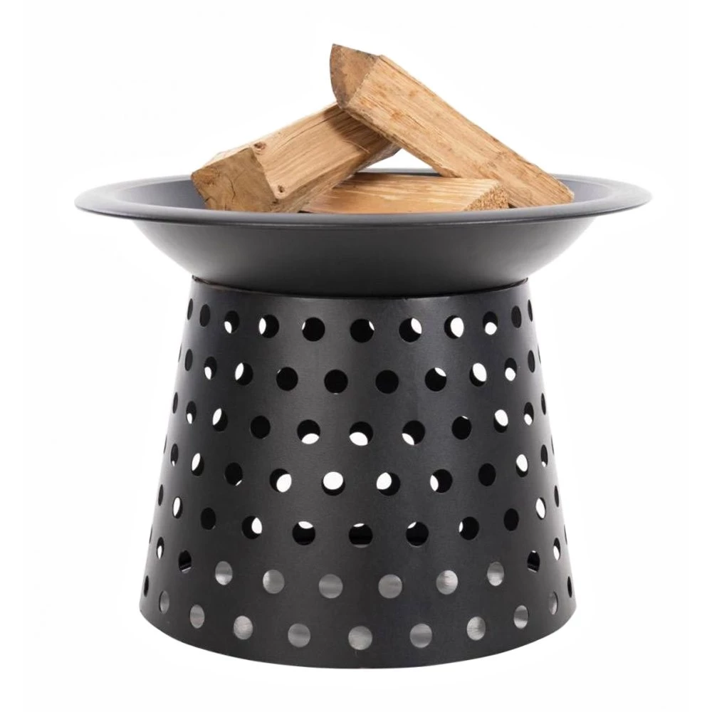 Fremont vuurkorf | Red Fire | Buiten vuurplaats | Zwart