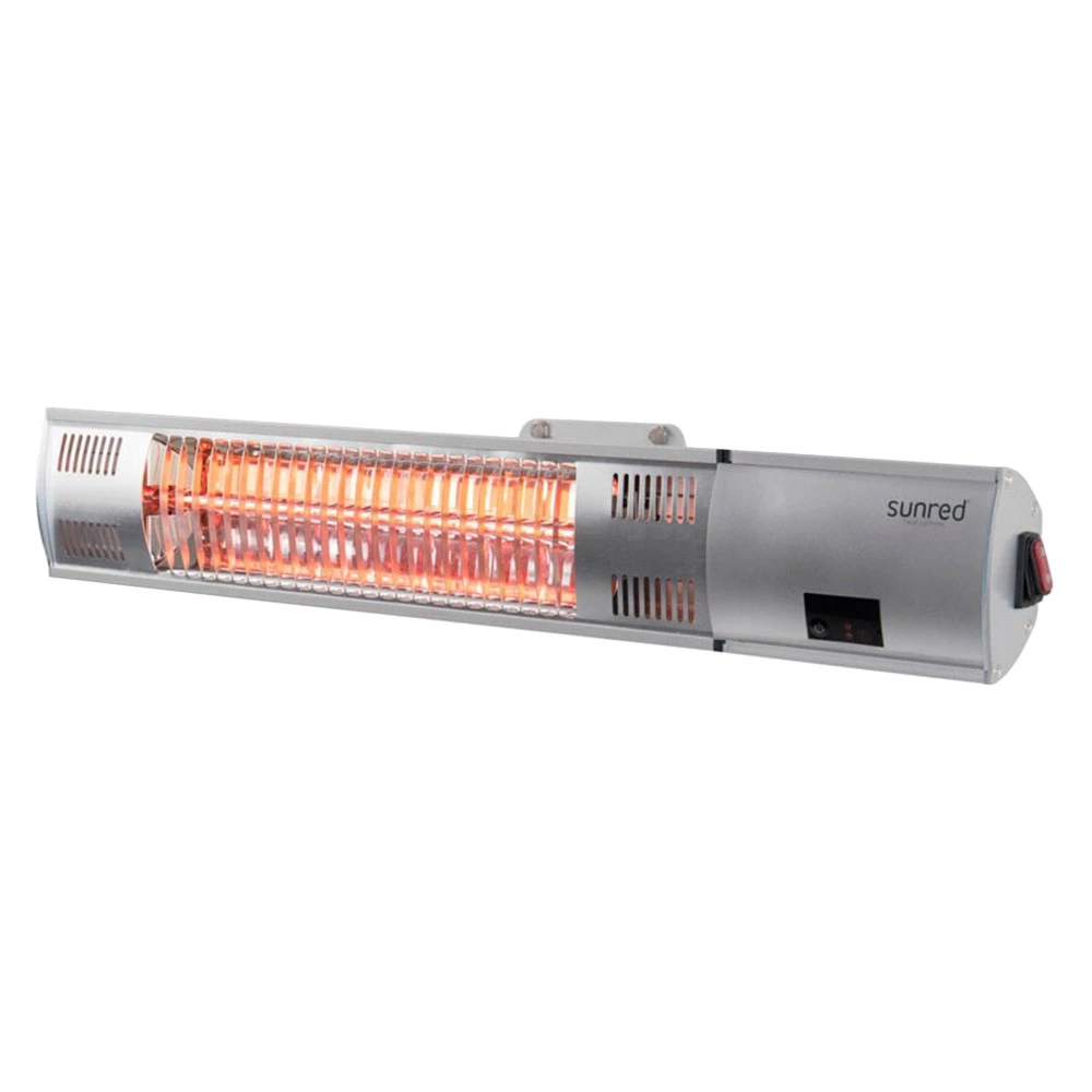 Royal Diamond 2000W terrasverwarming | | Muur-gemonteerde elektrische terrasverwarmer | Aluminium
