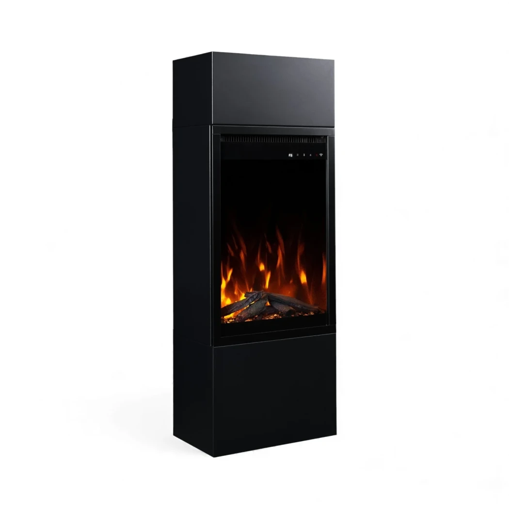Milos 40 Vrijstaande Elektrische Haard | Realistische Vlammen & 1,5 kW Warmteafgifte