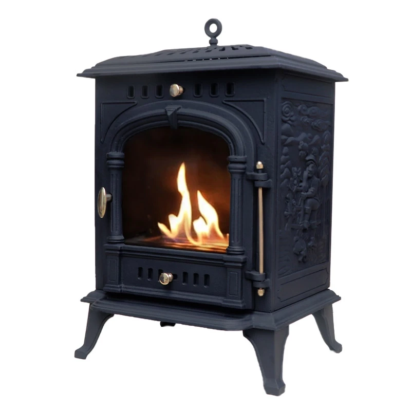 ScandiFlames Bergen Bioethanolhaard | Stijlvol Gietijzeren Design