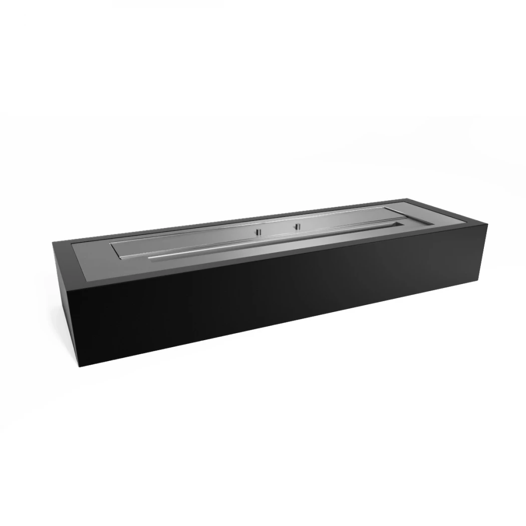Biobrander open haard - 65 cm | ScandiFlames | Inzet voor bestaande open haard | Zwart
