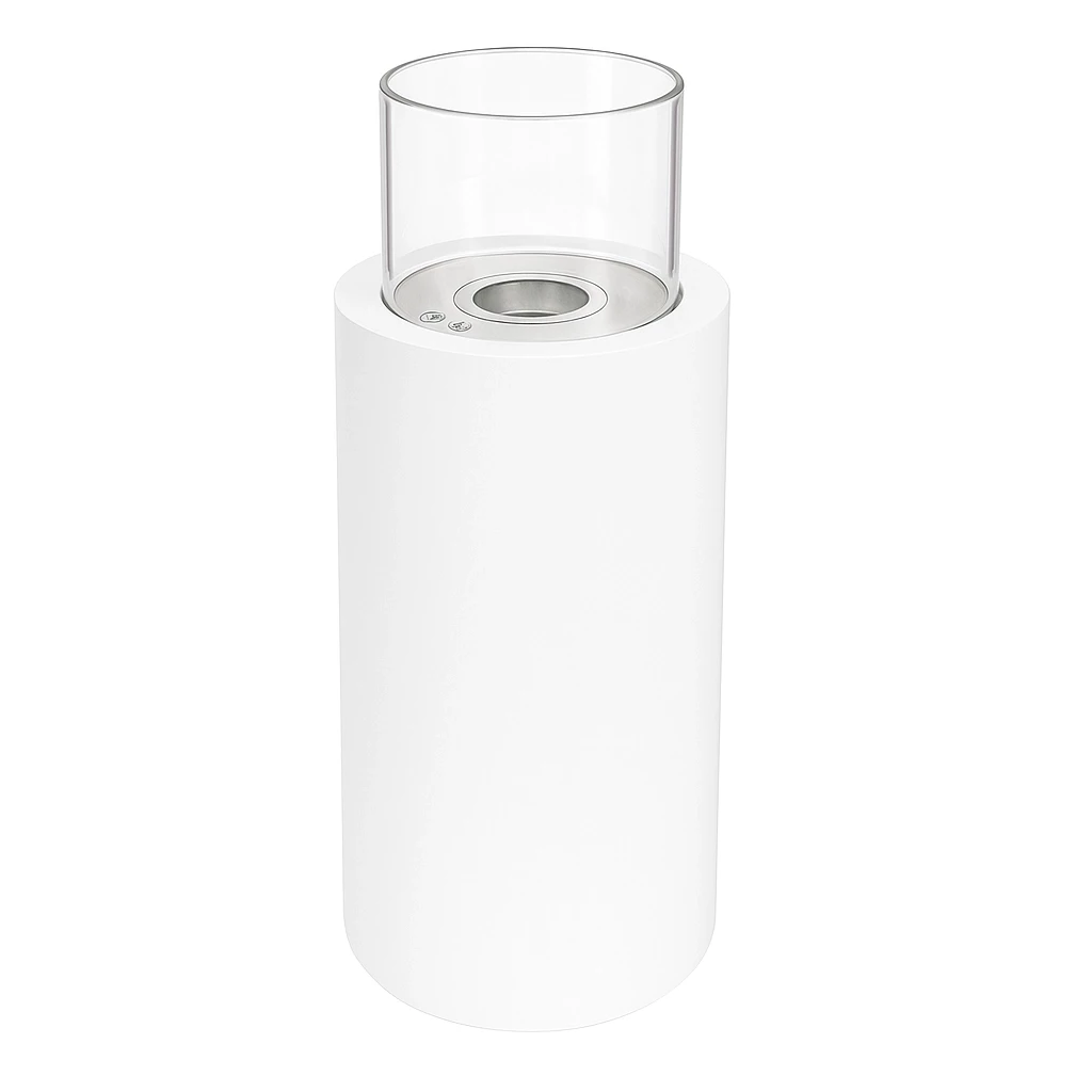 Dualis - Wit | ScandiFlames | Vrijstaande bio-ethanol haard , Vrijstaande bio-ethanol haard voor buiten | Wit