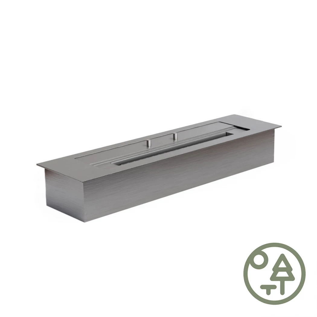 Buiten superieure brander (2,5L) - B: 45 cm | ScandiFlames | Handmatige bio-ethanol brander | Staal