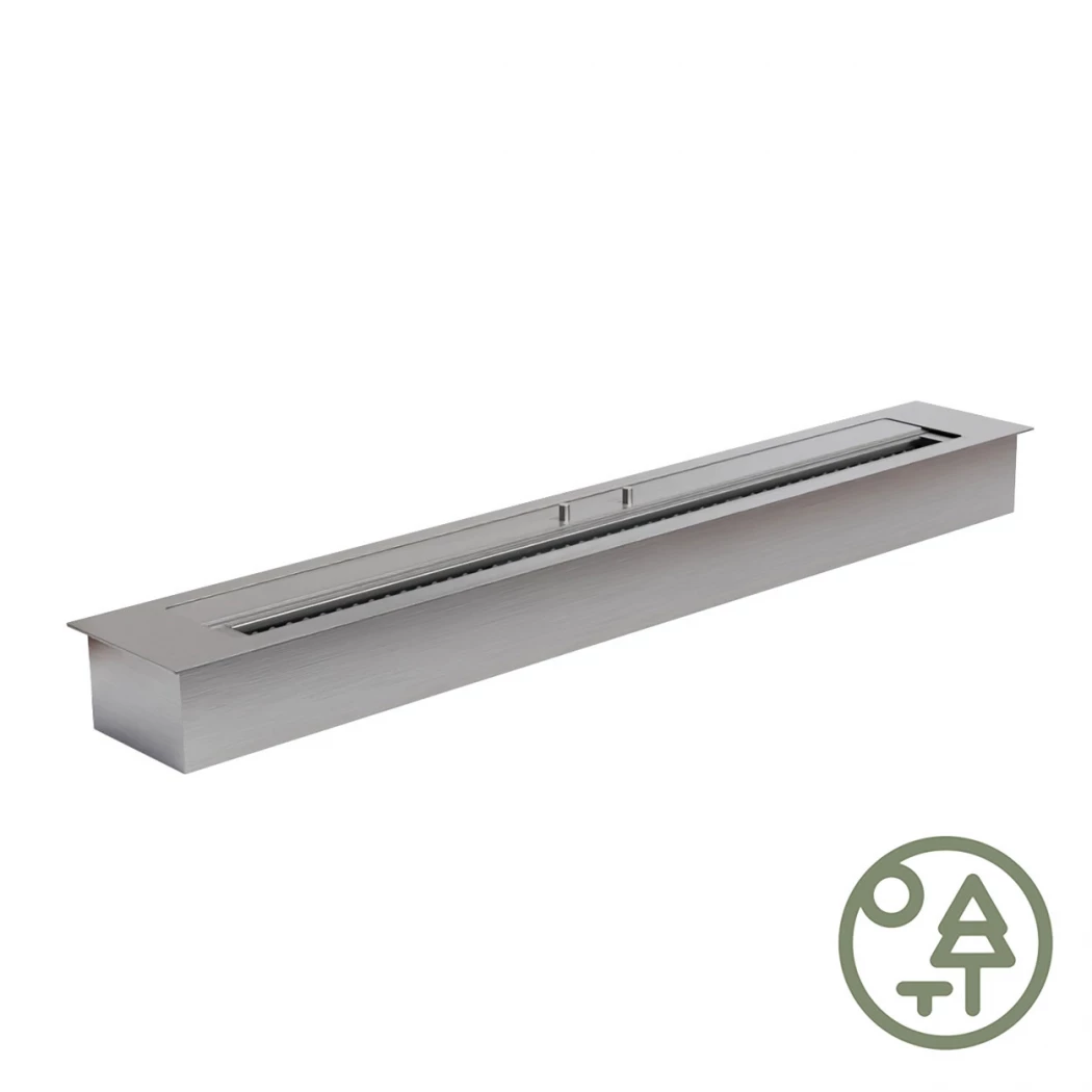 4 liter buiten superieure brander - B: 80 cm | ScandiFlames | Handmatige bio-ethanol brander | Staal