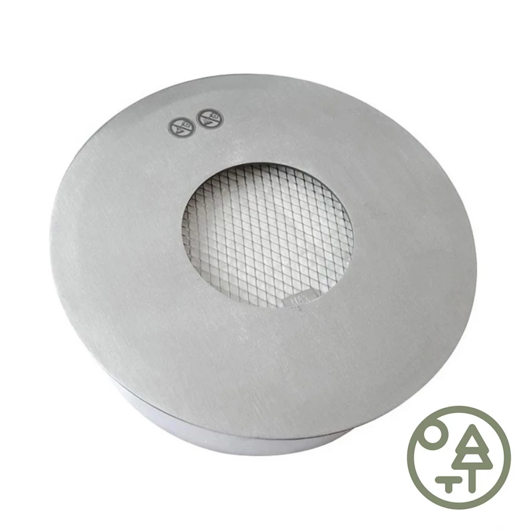 Ronde 5 liter bio-ethanol haard brander voor buiten | ScandiFlames | Ronde handmatige bio-ethanol brander | Staal