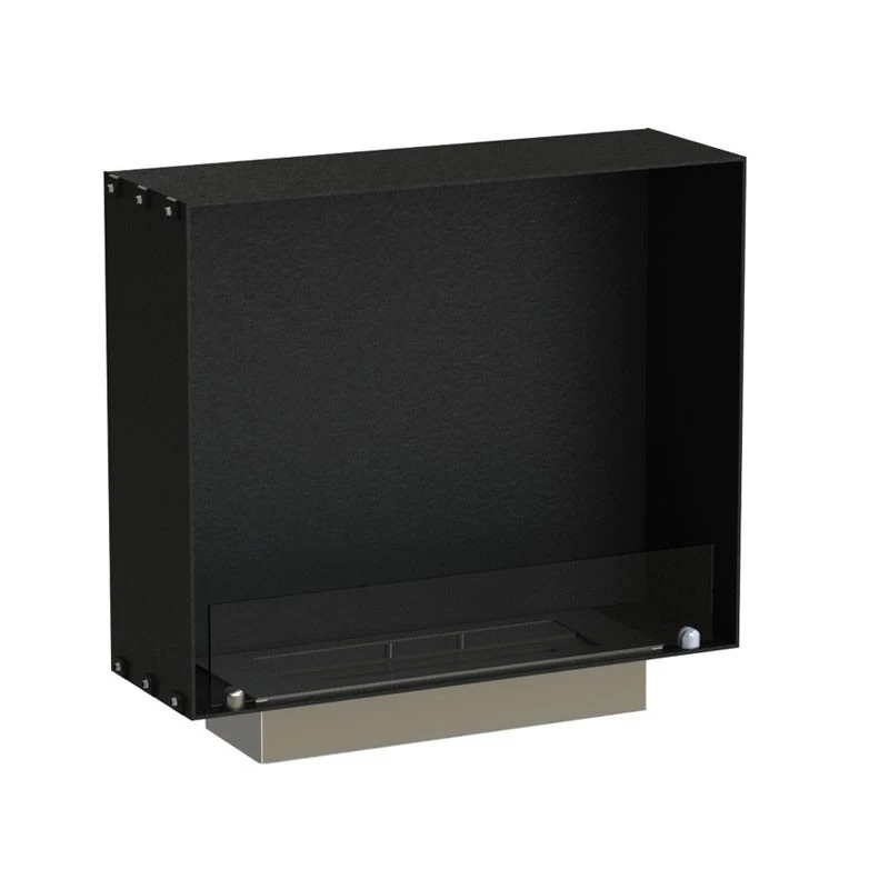 Foco One 600 Slim | Foco | 1-zijdige inbouw bio-ethanol haard | Zwart