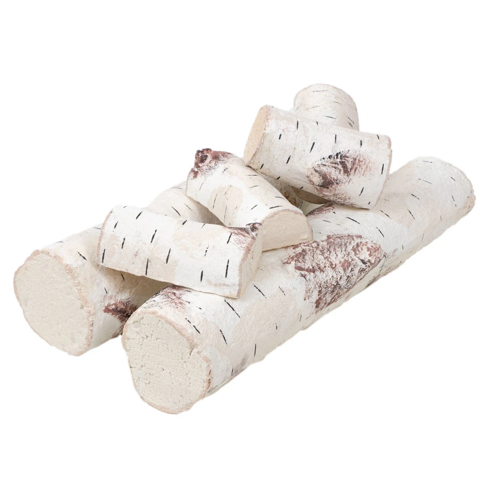 Berkenboom Decoratie - 6 stuks | | Accessoires voor een bio-ethanol haard |