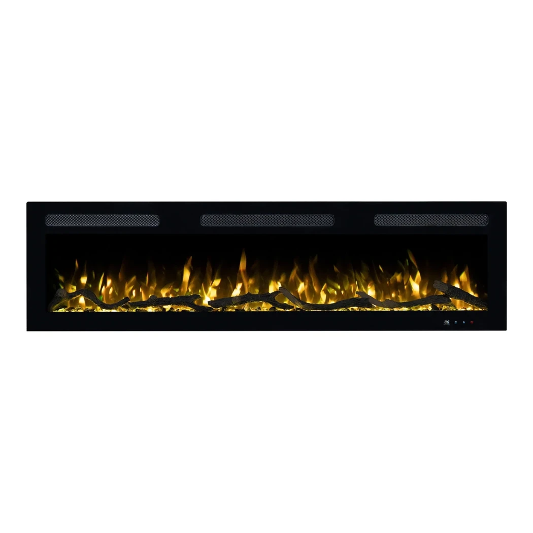 Monarch – Elektrische Haard - Emotion Flame - 127 cm breed - Wandgemonteerd - Vrijstaand - Ingebouwd