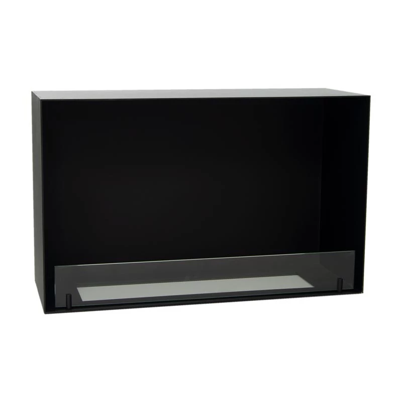 Foco One 800 Medium | Foco | 1-zijdige inbouw bio-ethanol haard | Zwart