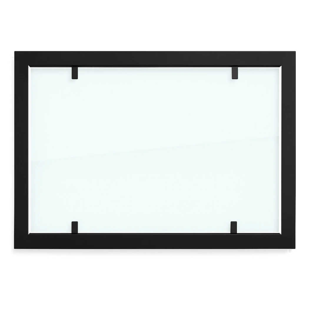 Buitenframe met volledig glas voor Foco Two 800 | Foco | Accessoires voor een bio-ethanol haard | Zwart