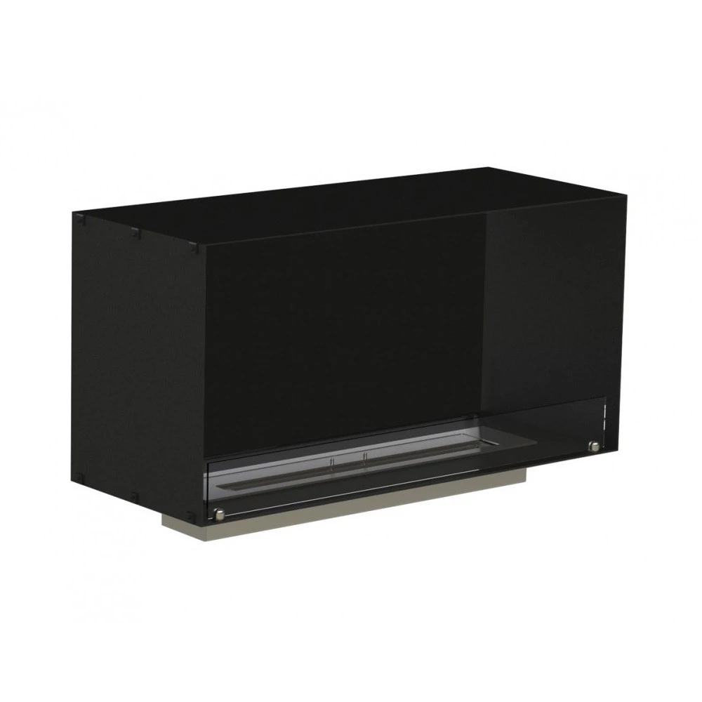 Foco One 1000 | Foco | 1-zijdige inbouw bio-ethanol haard | Zwart