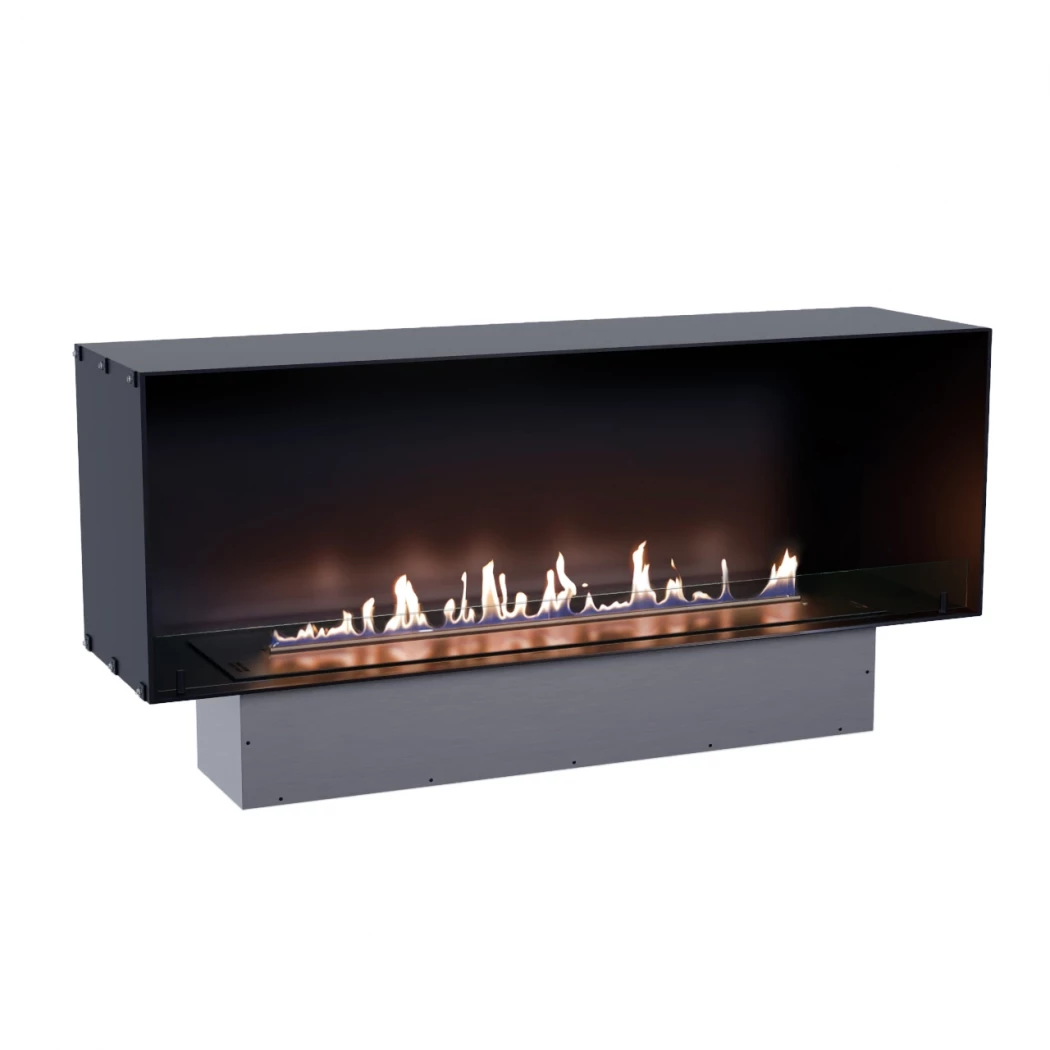 Foco One 1500 | Foco | 1-zijdige inbouw bio-ethanol haard | Zwart