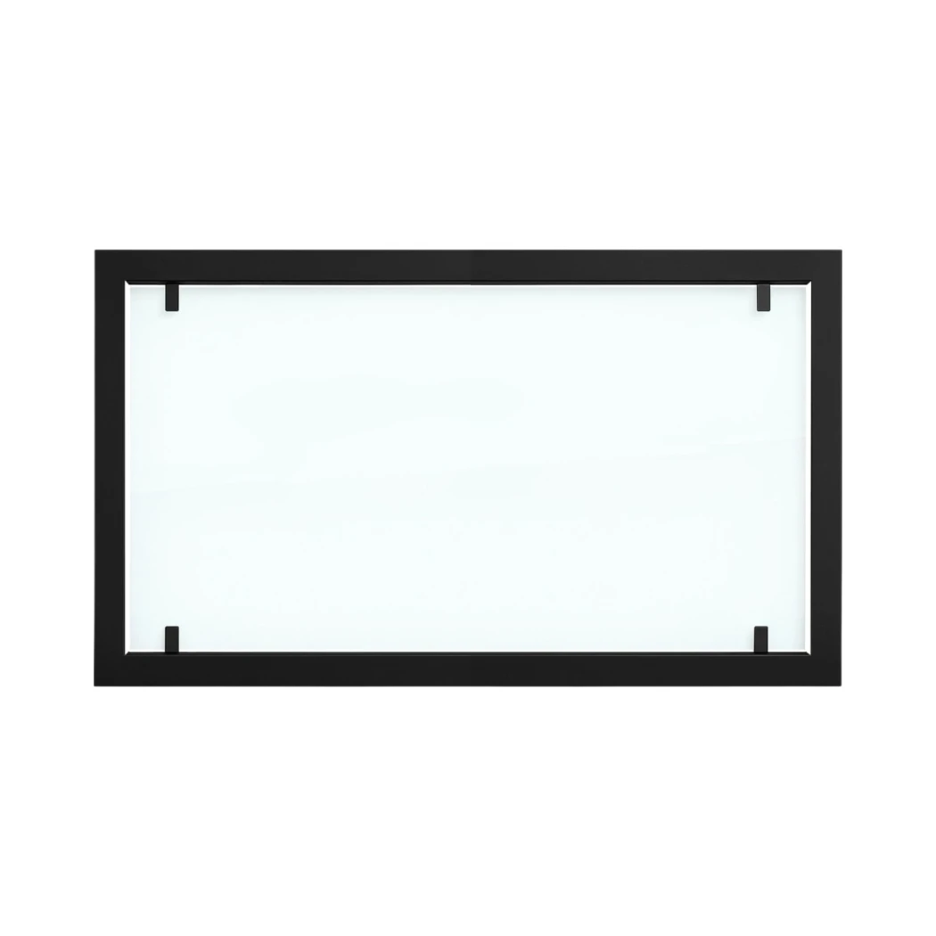 Buitenframe met volledig glas voor Foco Two 1000 | Foco | Accessoires voor een bio-ethanol haard | Zwart