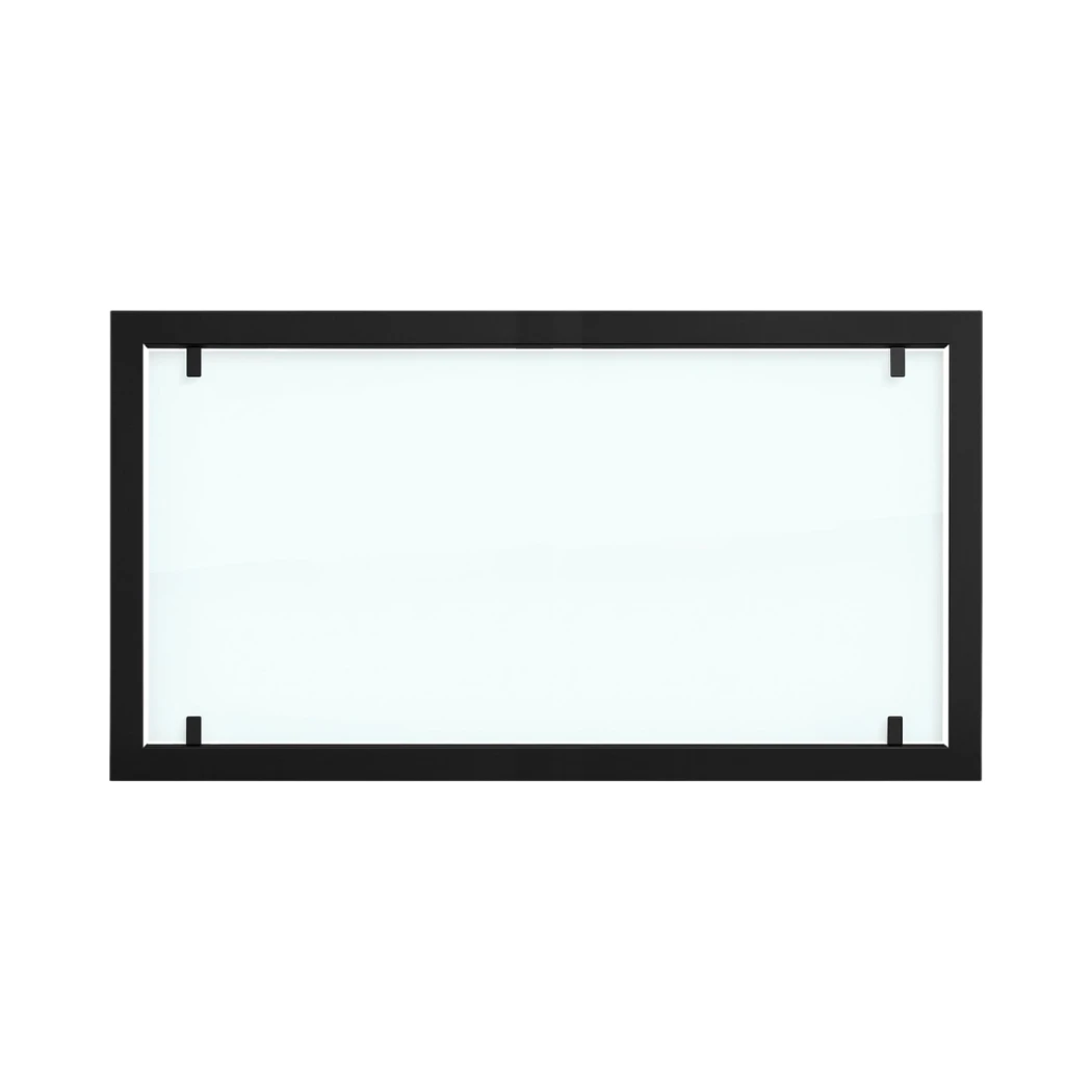 Buitenframe met volledig glas voor Foco Two 1100 | Foco | Accessoires voor een bio-ethanol haard | Zwart
