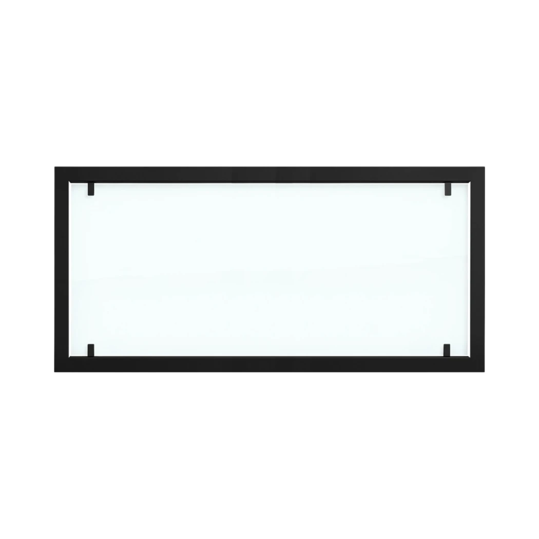 Buitenframe met volledig glas voor Foco Two 1500 | Foco | Accessoires voor een bio-ethanol haard | Zwart