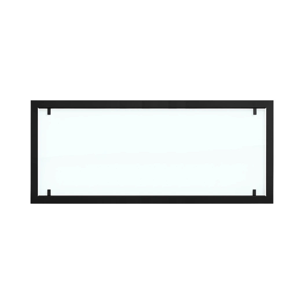Buitenframe met volledig glas voor Foco Two 1800 | Foco | Accessoires voor een bio-ethanol haard | Zwart