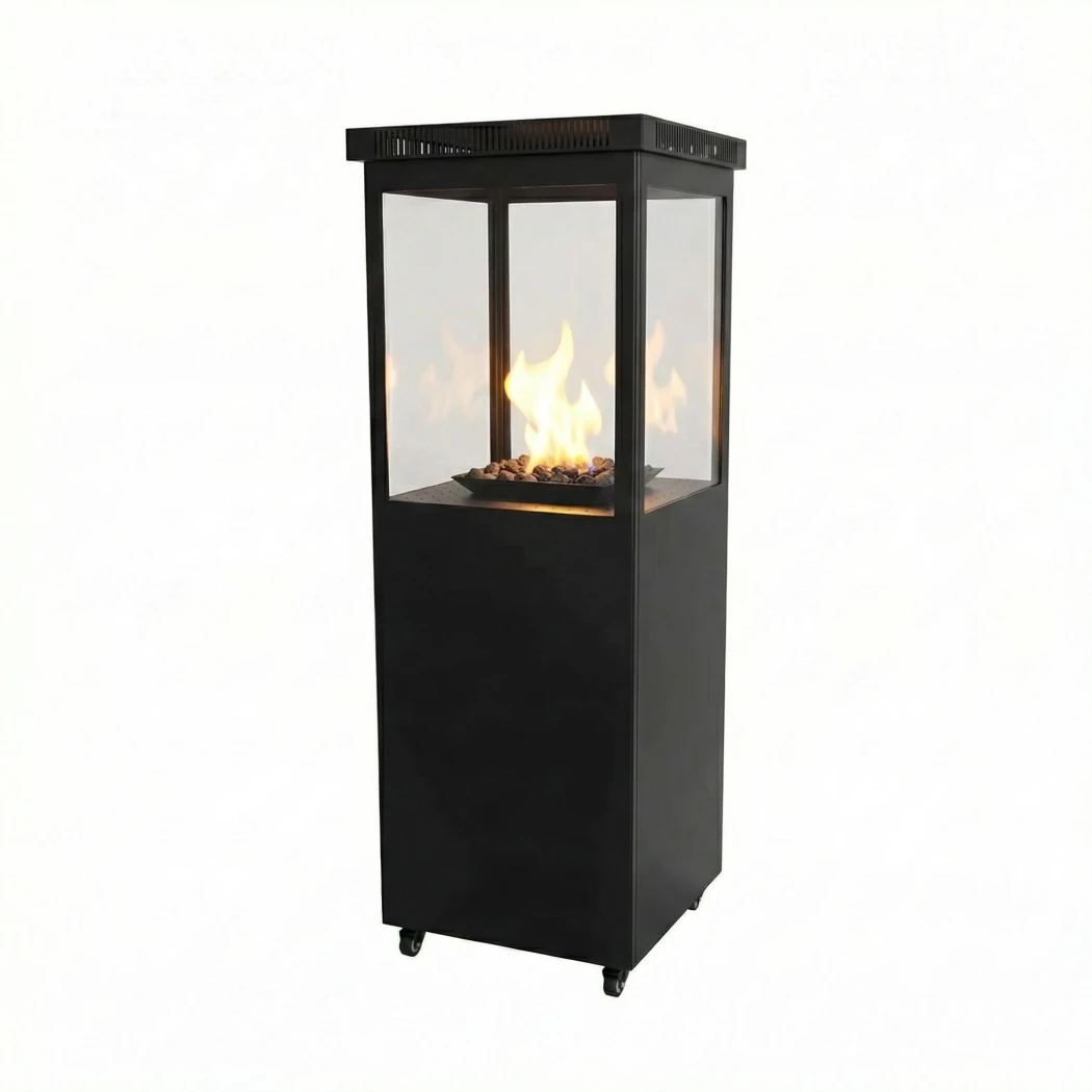 Muztag Mallorca design patio | Muztag | Buiten terrasverwarmer | Zwart