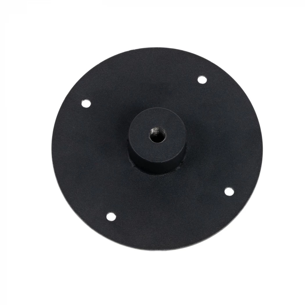 Plafondbeugel voor vlak plafond - Zwart | | Accessoires voor een bio-ethanol haard |