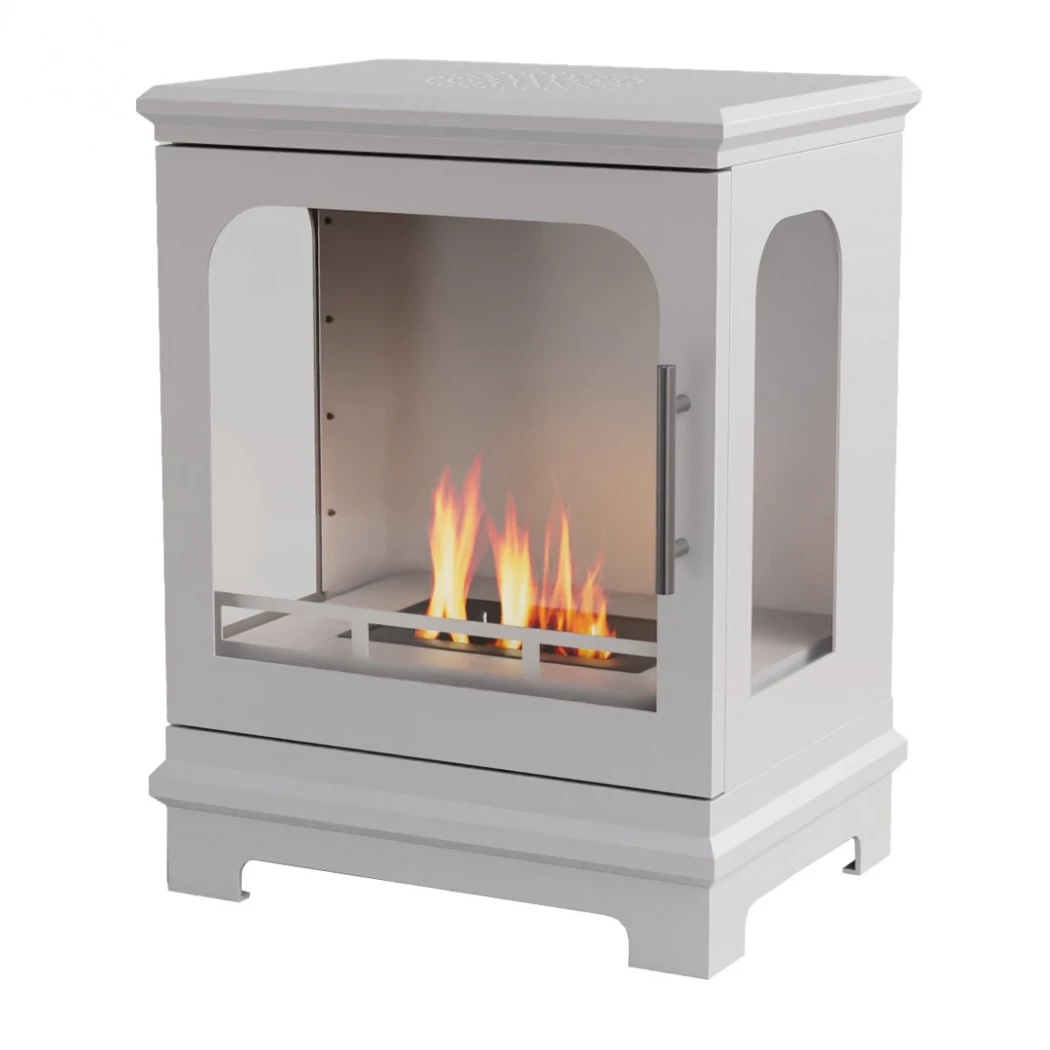 ScandiFlames Honolulu wit - Vrijstaande bio-ethanol kachel - 5 uur brandtijd - 1.6 kW warmteafgifte