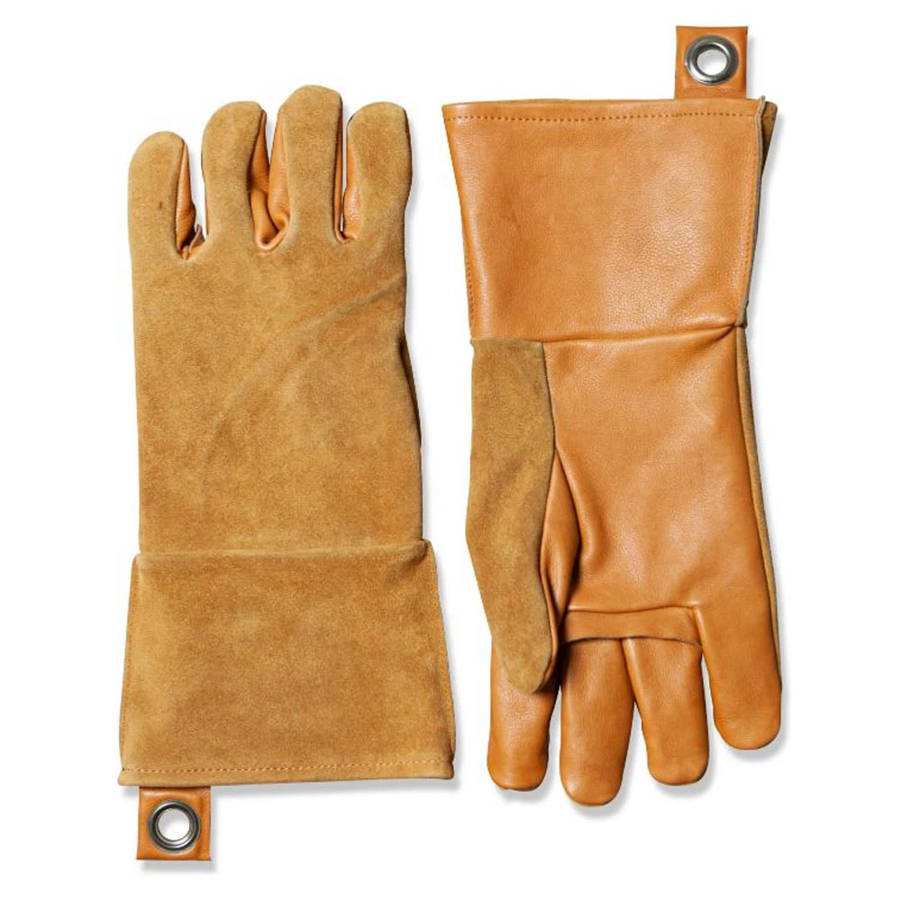 Grillhandschoenen in licht leer - 2 st. | | Accessoires voor buiten koken , BBQ Accessories | Lichtbruin