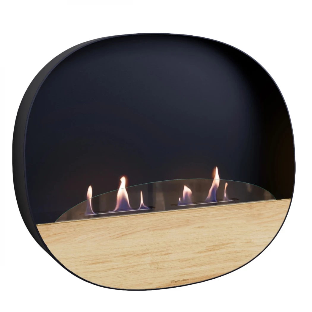 Epigram – Zwart | Nordlys Denmark | Hangende bio-ethanol haard | Zwart
