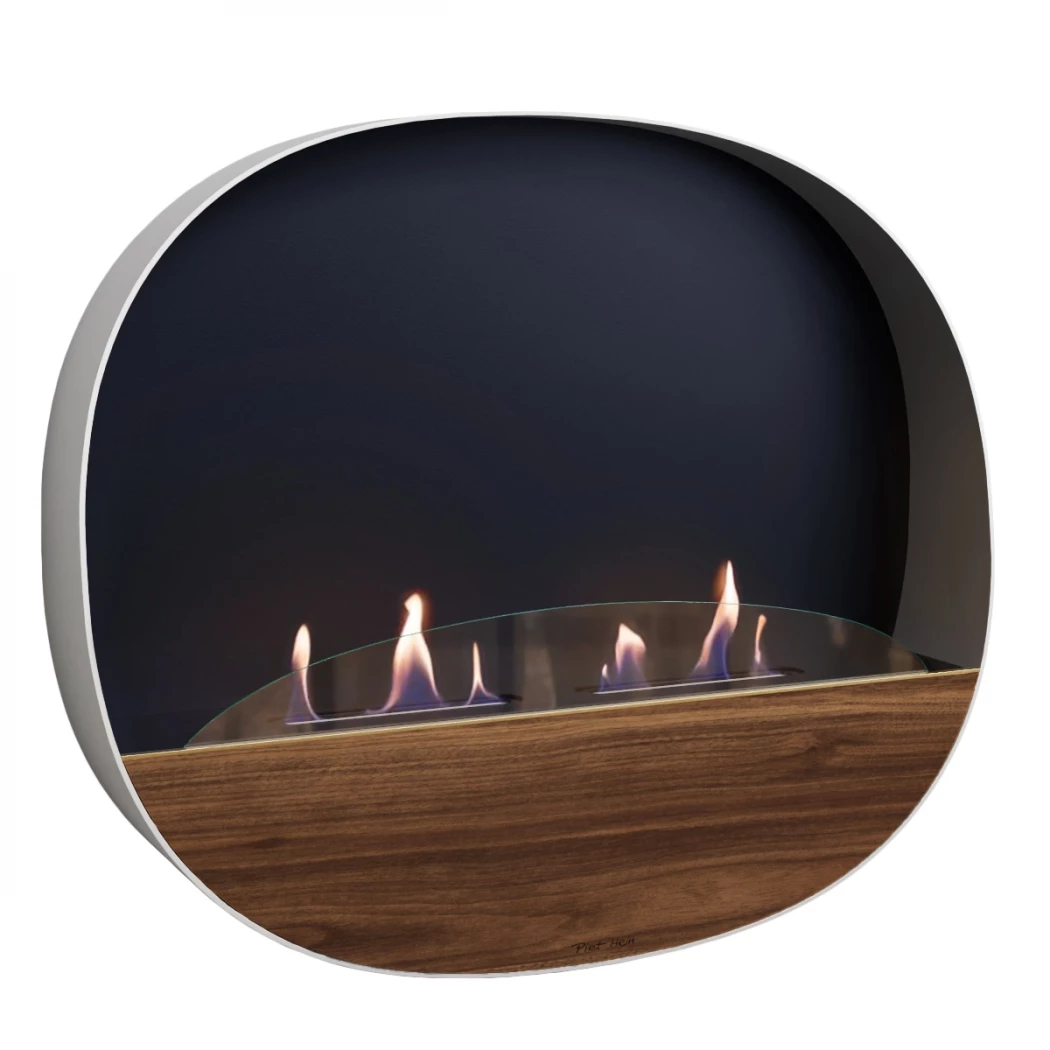 Epigram – Wit | Nordlys Denmark | Hangende bio-ethanol haard | Wit