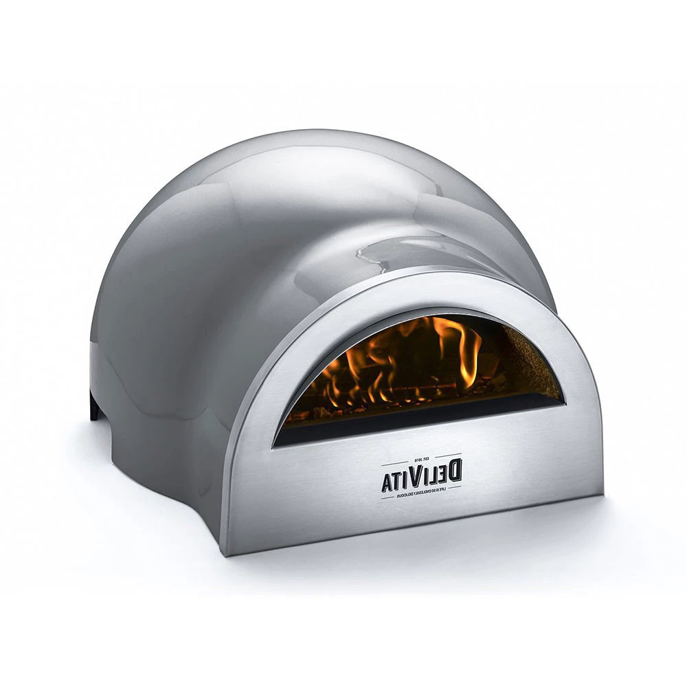 The Hale Grey Oven - Pizzaoven | Delivita | Pizza oven | Grijs