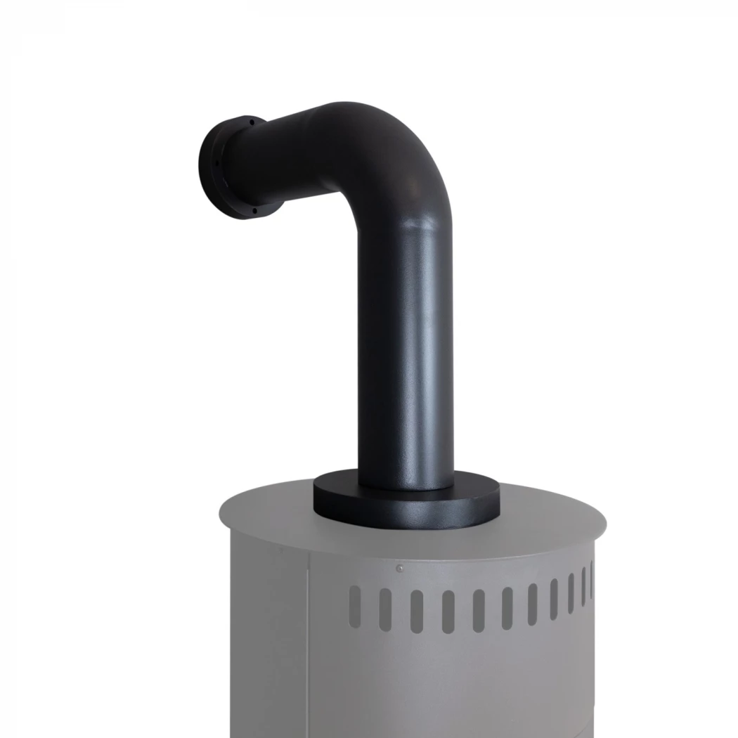 Nep Schoorsteenkanaal voor Bio-ethanol Kachel - Klein | ScandiFlames | Accessoires voor een bio-ethanol haard | Zwart