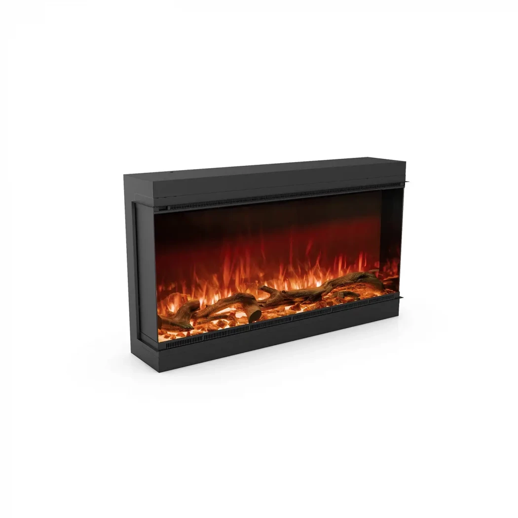 Astro 1200 | Planika Fires | Zwart | Inbouwhaard | muurhangende haard | elektrische haard