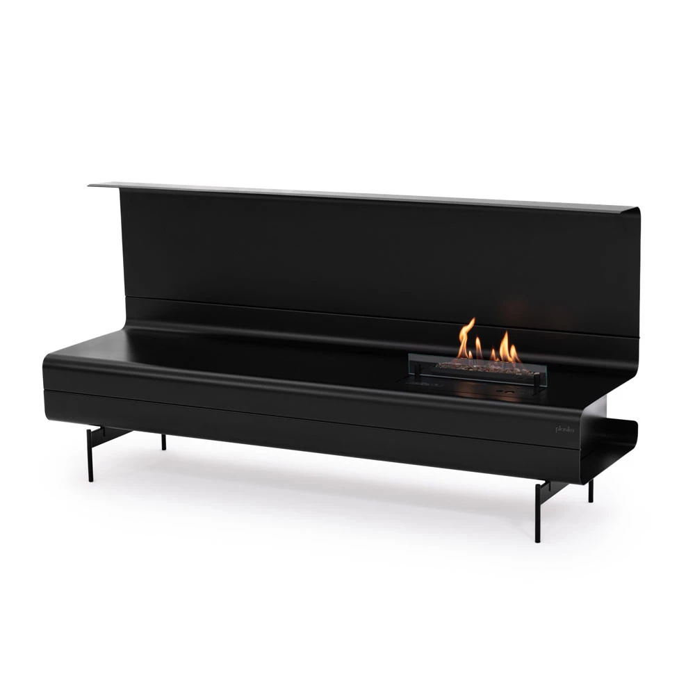 Planika Piano | Planika Fires | Piano met brander | bioethanol haard in piano model | zwart | zwarte model