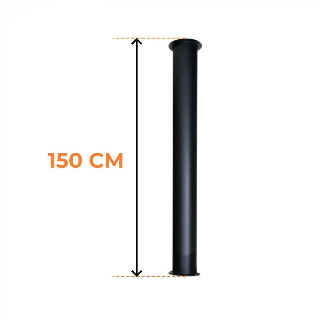 Toronto Buis 150 cm – Totale lengte 190 cm | | | Zwart