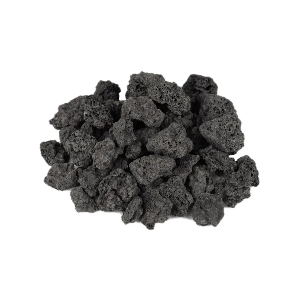 Zwarte lava stenen - decorate voor Sunwood Marino terrasverwarmer