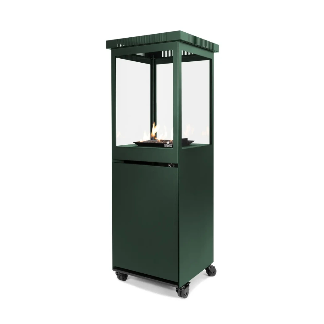 Sunwood Marino Limited terrasverwarmer - Galactic Green - Buiten gas terrasverwarmer - tot 5.7 kW warmteafgifte