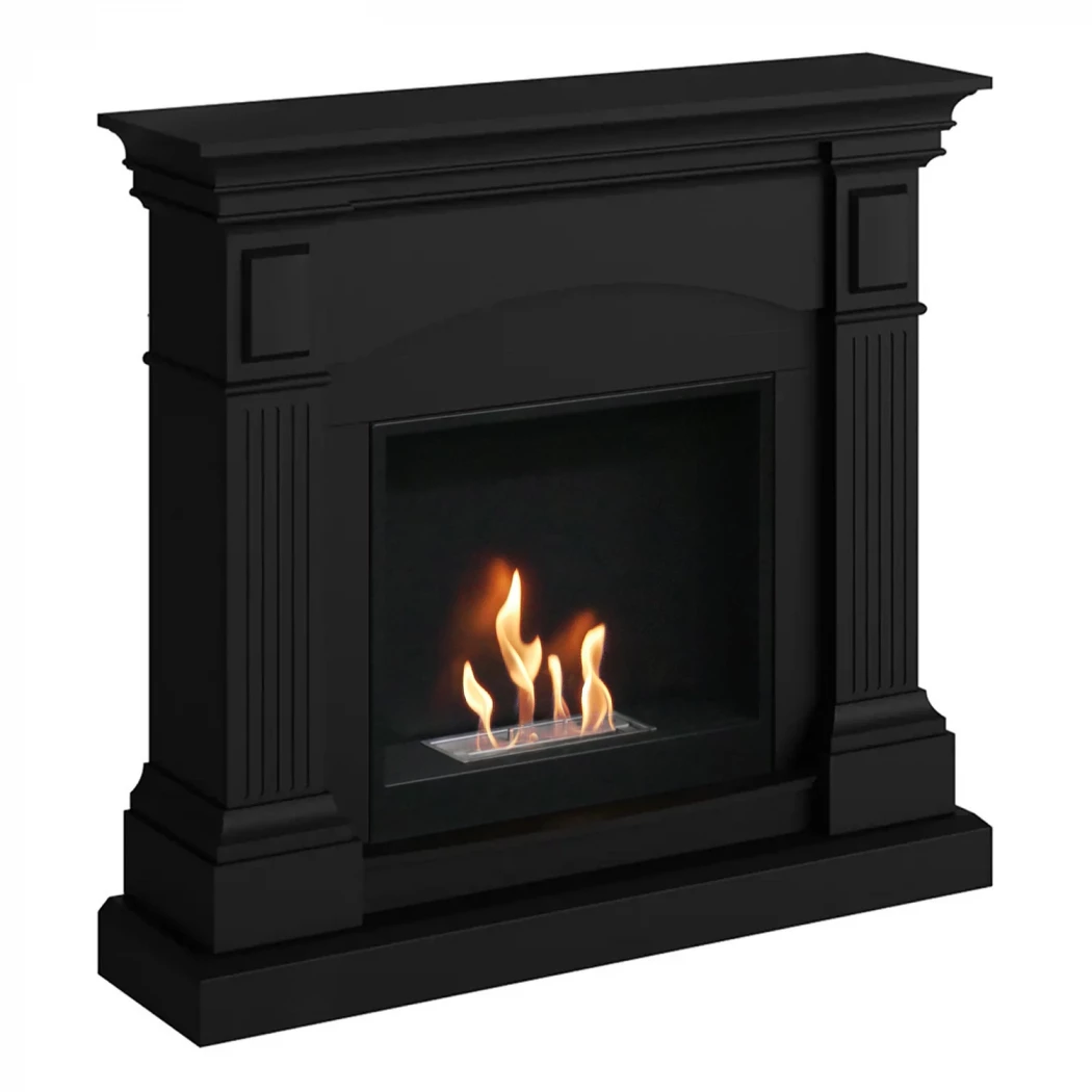 TAGU Magna Bioethanolhaard – Zwart Vrijstaande Mantel, 3 kW Warmteafgifte