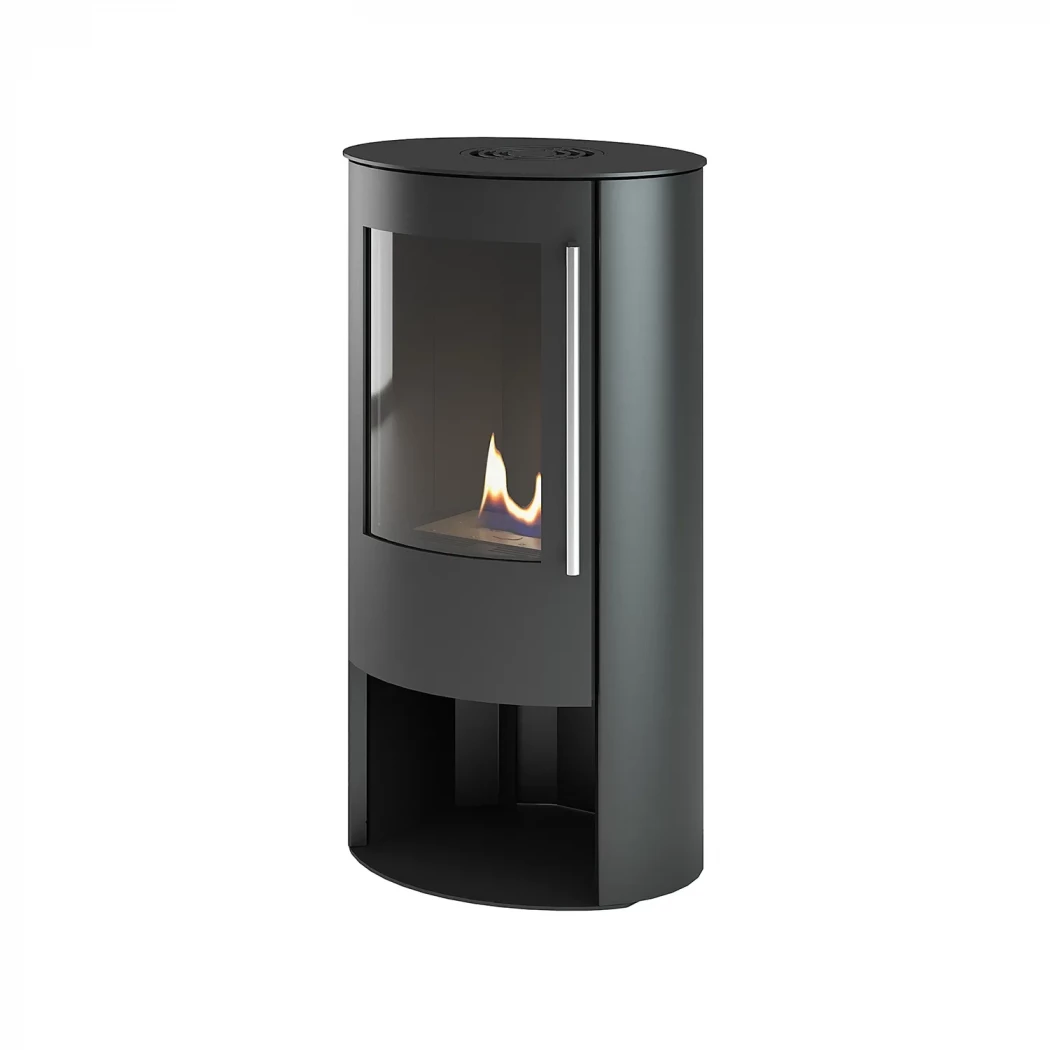 Vrijstaande Bio-ethanol haard 20Bazic R | Termatech | Vrijstaande bio-ethanol haard | Zwart