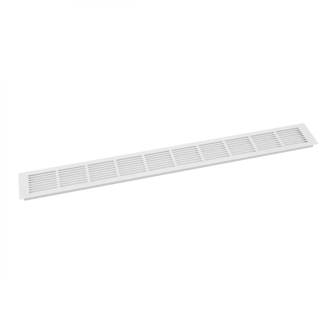 Ventilatierooster Wit - Maat: 100x11 cm - Ventilatiegat: 420 cm²