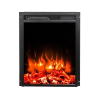 LED elektrische inbouwhaard - 45 cm