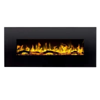 Aflamo Albion 128 cm Sort Elektrisk Pejs