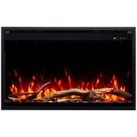 Aflamo 3D Elektrisk Pejseindsats 31" (80 &times; 60 cm)